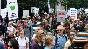 10 climate march at tory hq